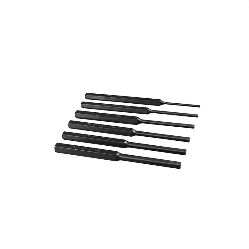 6PC Metric Pin Punch Set 3-8MM MAY62080